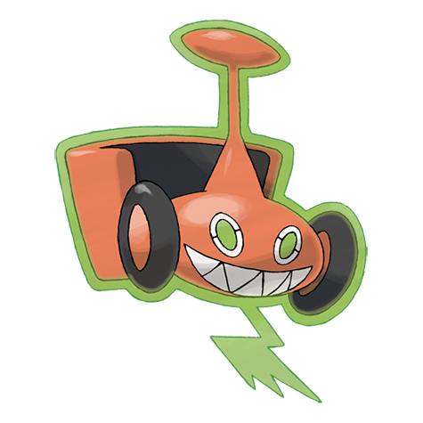 Rotom Mow official artwork