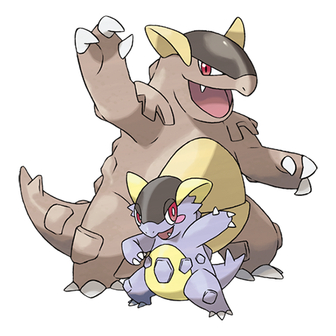 Kangaskhan Mega official artwork