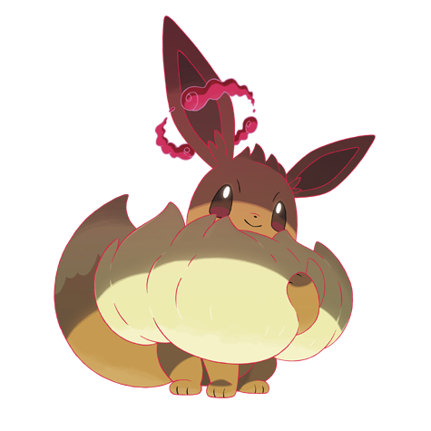 Eevee Gmax official artwork