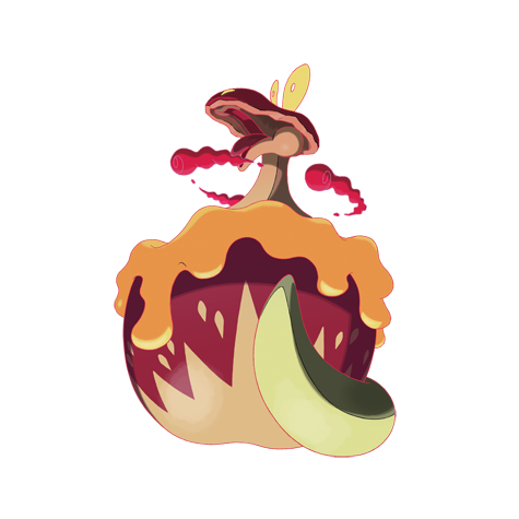 Flapple Gmax official artwork