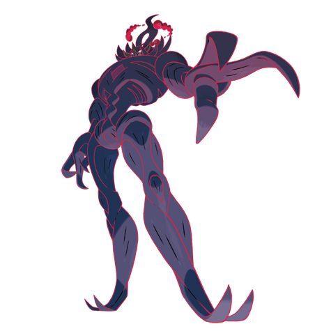 Grimmsnarl Gmax official artwork