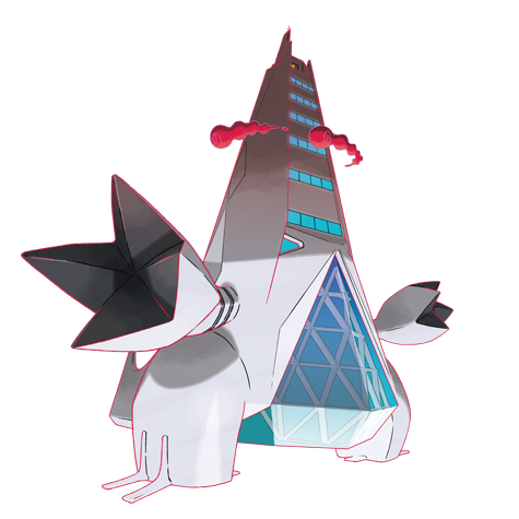 Duraludon Gmax official artwork
