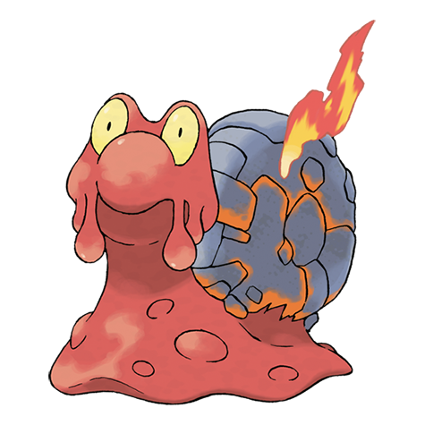 Magcargo official artwork