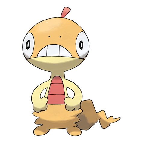 Scraggy official artwork