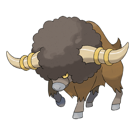 Bouffalant official artwork