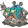 Garbodor Gmax shiny sprite