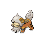Growlithe Hisui shiny sprite